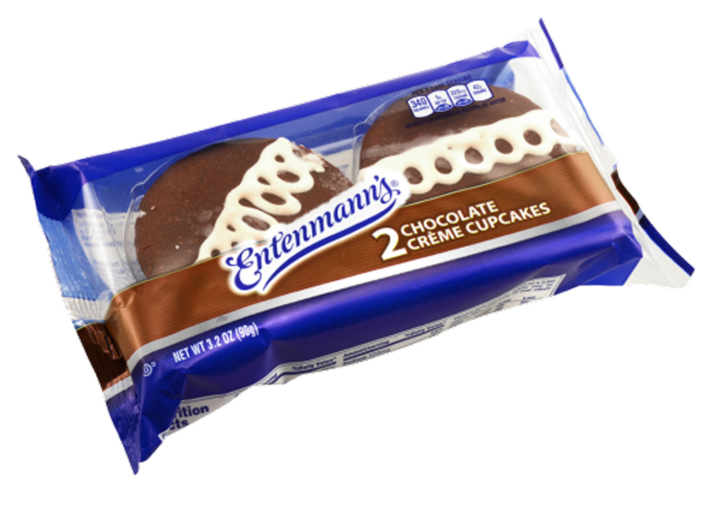 Entenmann's chocolate creme cupcakes