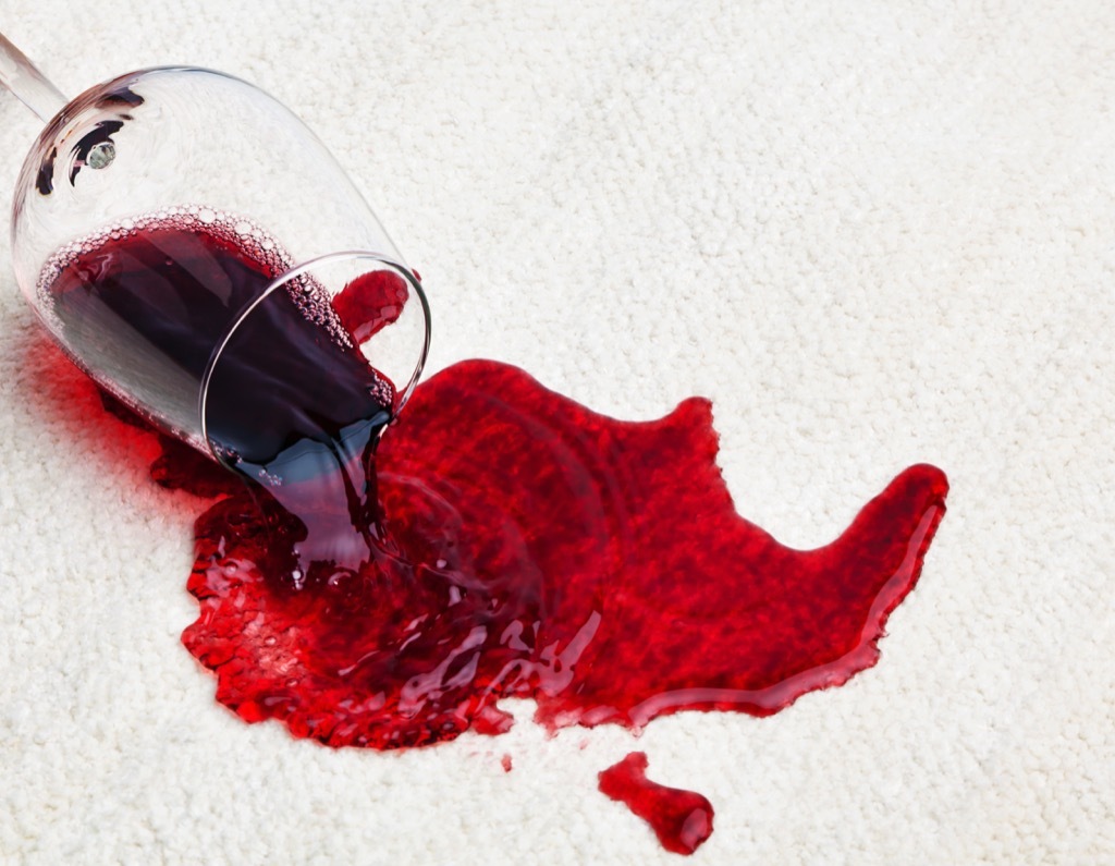 Red wine spill old wives tales  - old wives' tales 