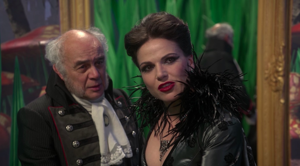 Tony Perez and Lana Parrilla in Once Upon a Time