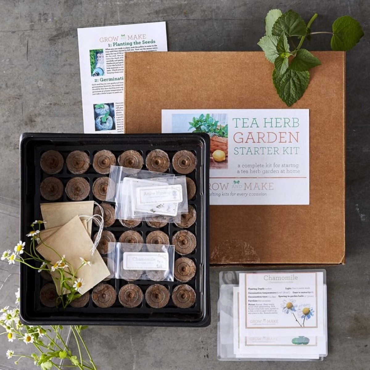 Tea Herbs Garden Kit {Christmas Gift Ideas}