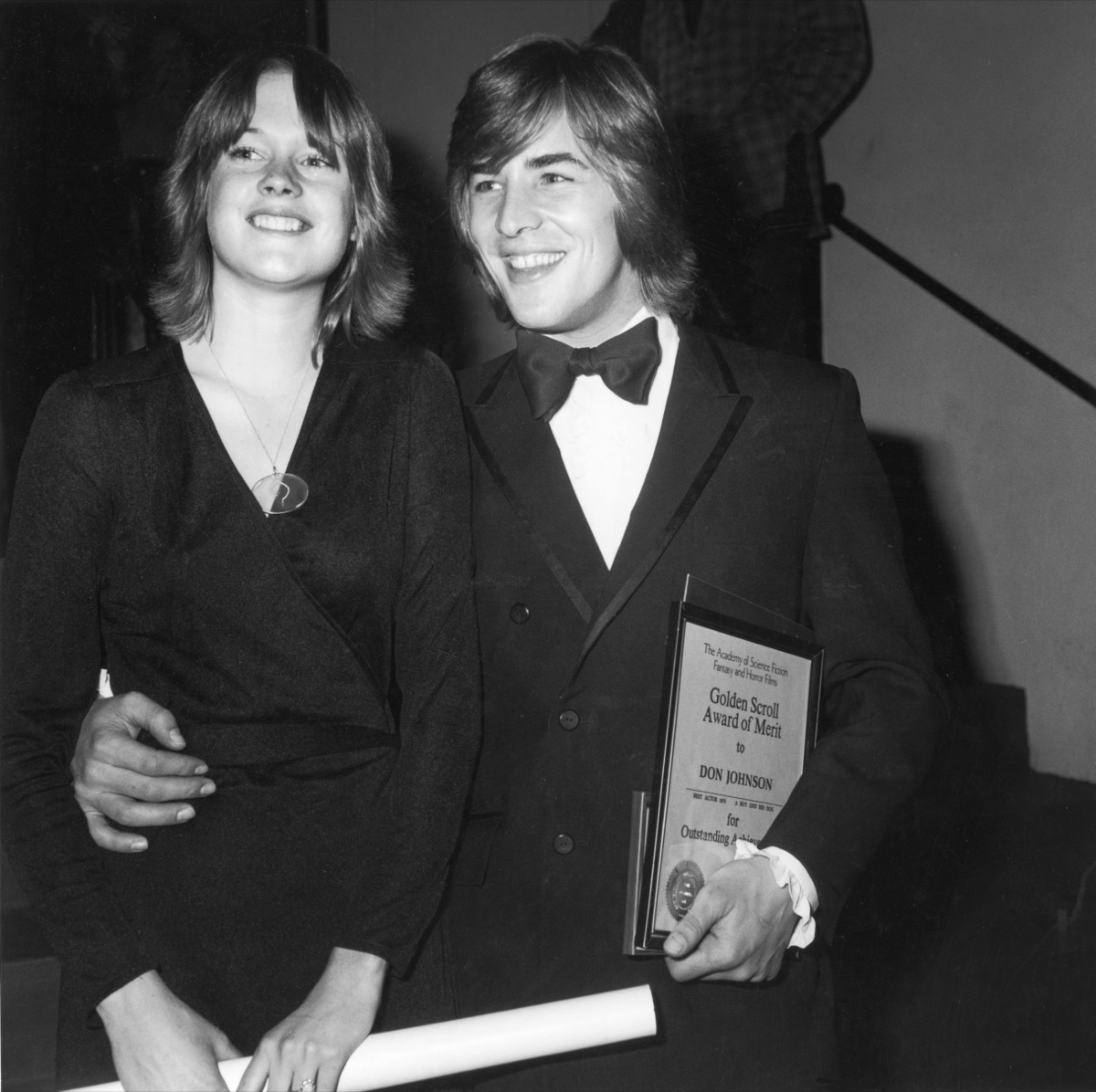 Melanie Griffith and Don Johnson in 1976