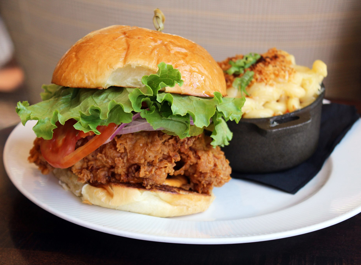 fried chicken sandwich