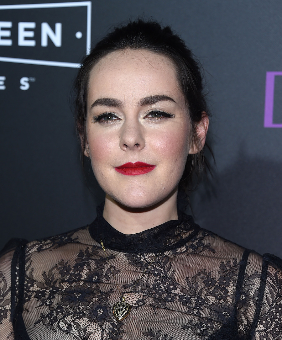 Jena Malone at the premiere of 