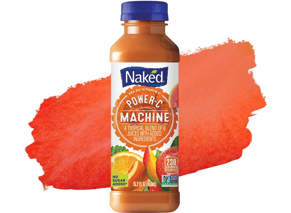 Naked power c machine bottled smoothie