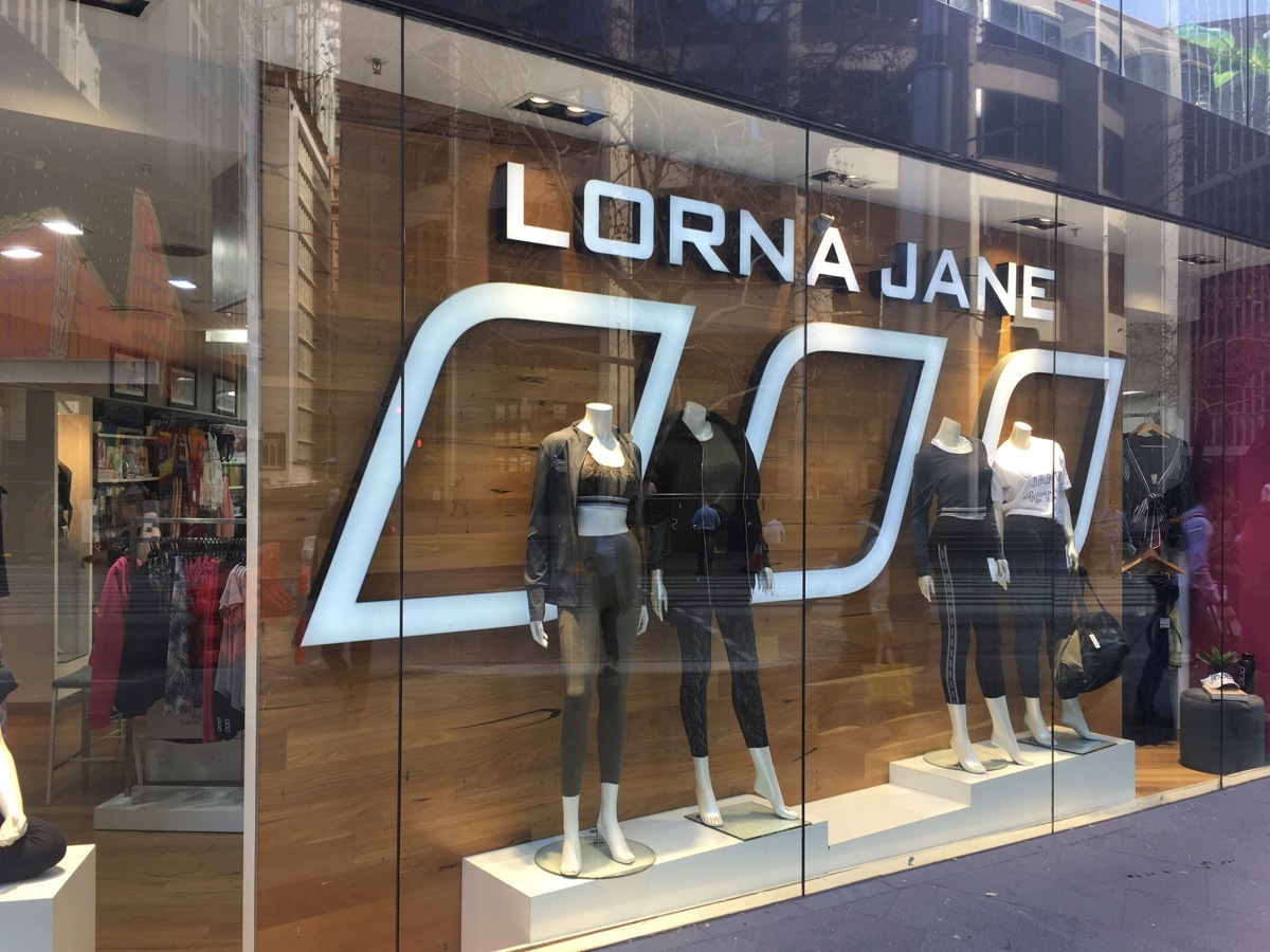 Sydney, Australia 22 July 2019 Lorna Jane is a manufacturer and retailer of women's activewear