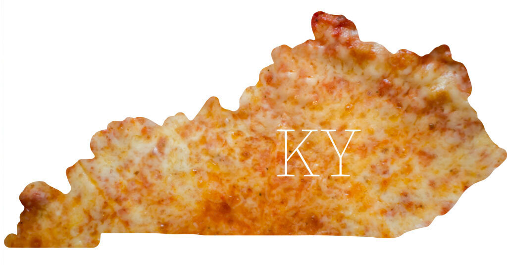 Kentucky cheese pizza