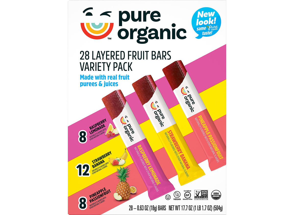 pure organic fruit bars