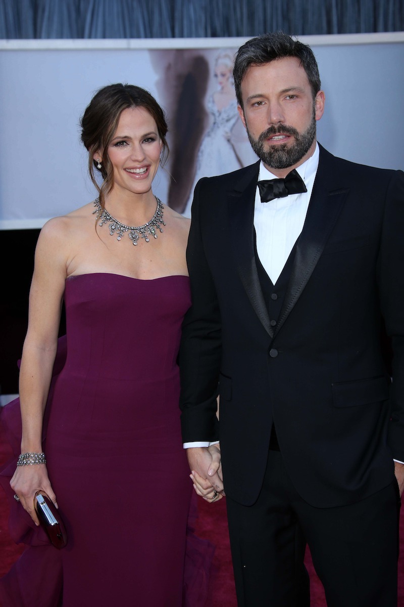 Jennifer Garner and Ben Affleck at the 2013 Oscars