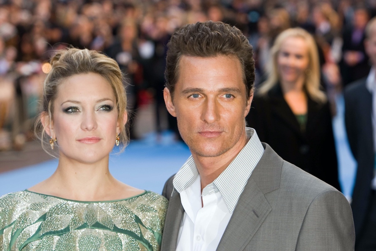 Kate Hudson and Matthew McConaughey at the European premiere of 