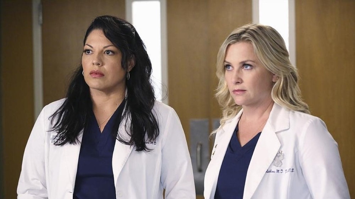 Callie and Arizona, lesbian doctors on Grey's Anatomy, are one of the 50 most beloved TV couples