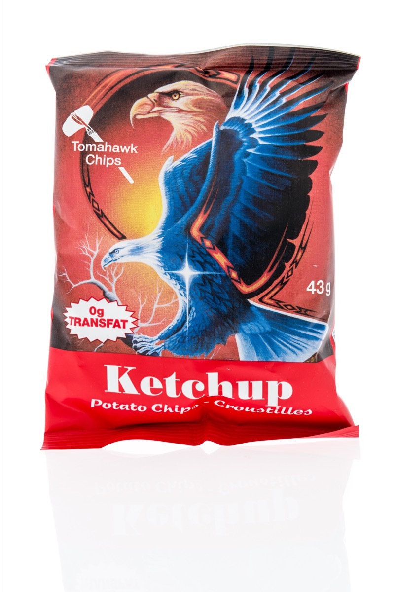 A Bag of Ketchup Chips Canadian Traditions