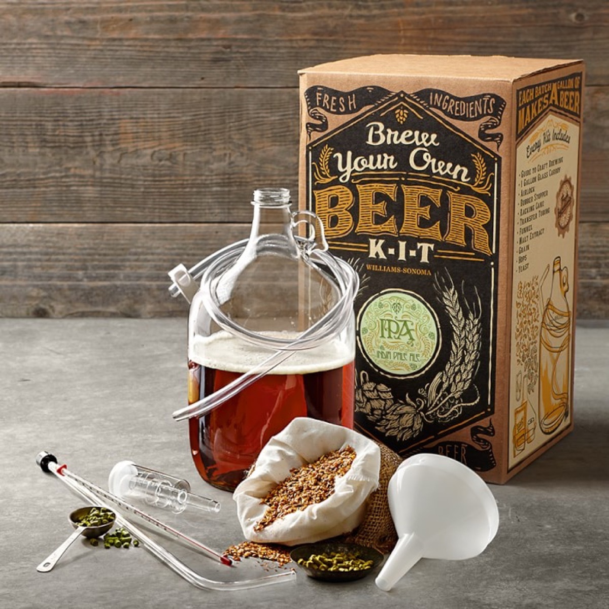 Make Your Own Beer Kit {Christmas Gift Ideas}
