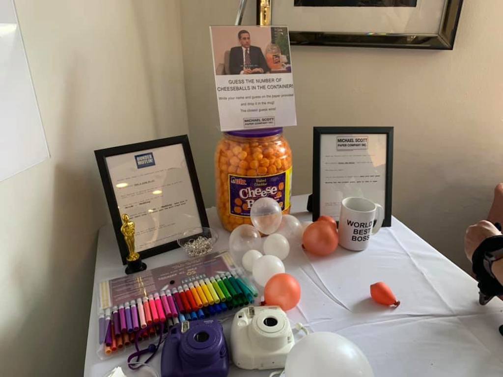kayleigh brown's office-themed bridal shower goes viral