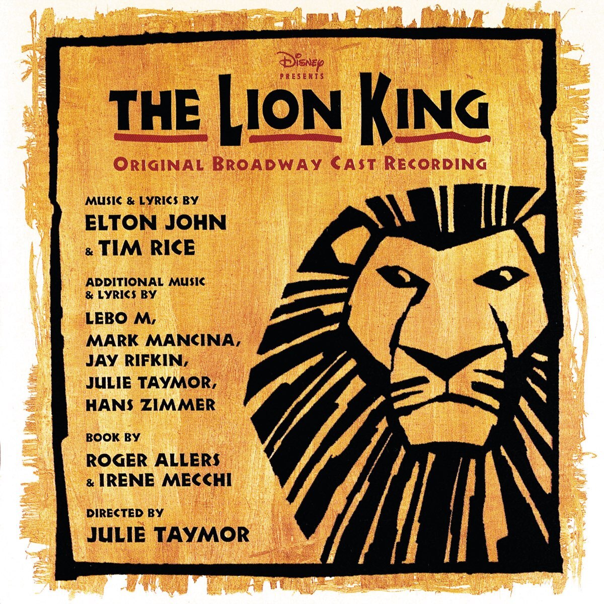The Lion King cast recording