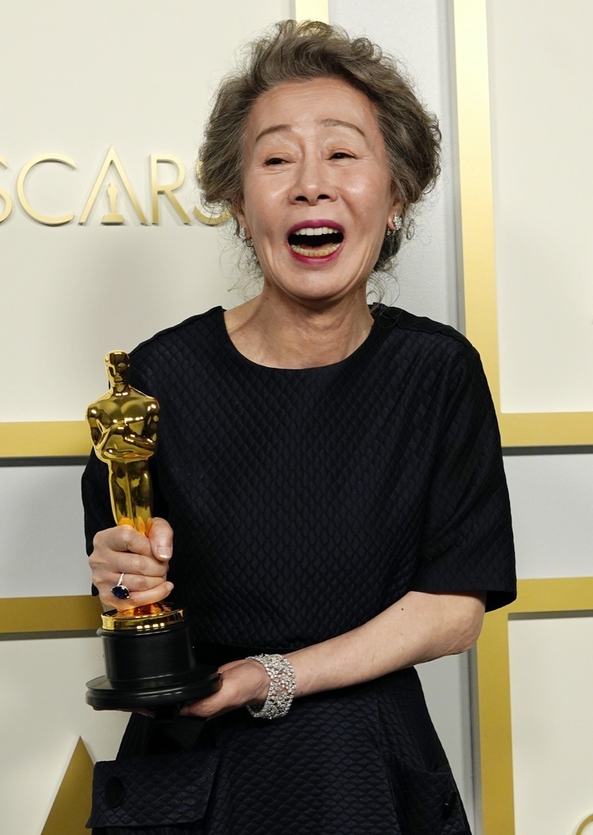 Youn Yuh-jung at the Academy Awards