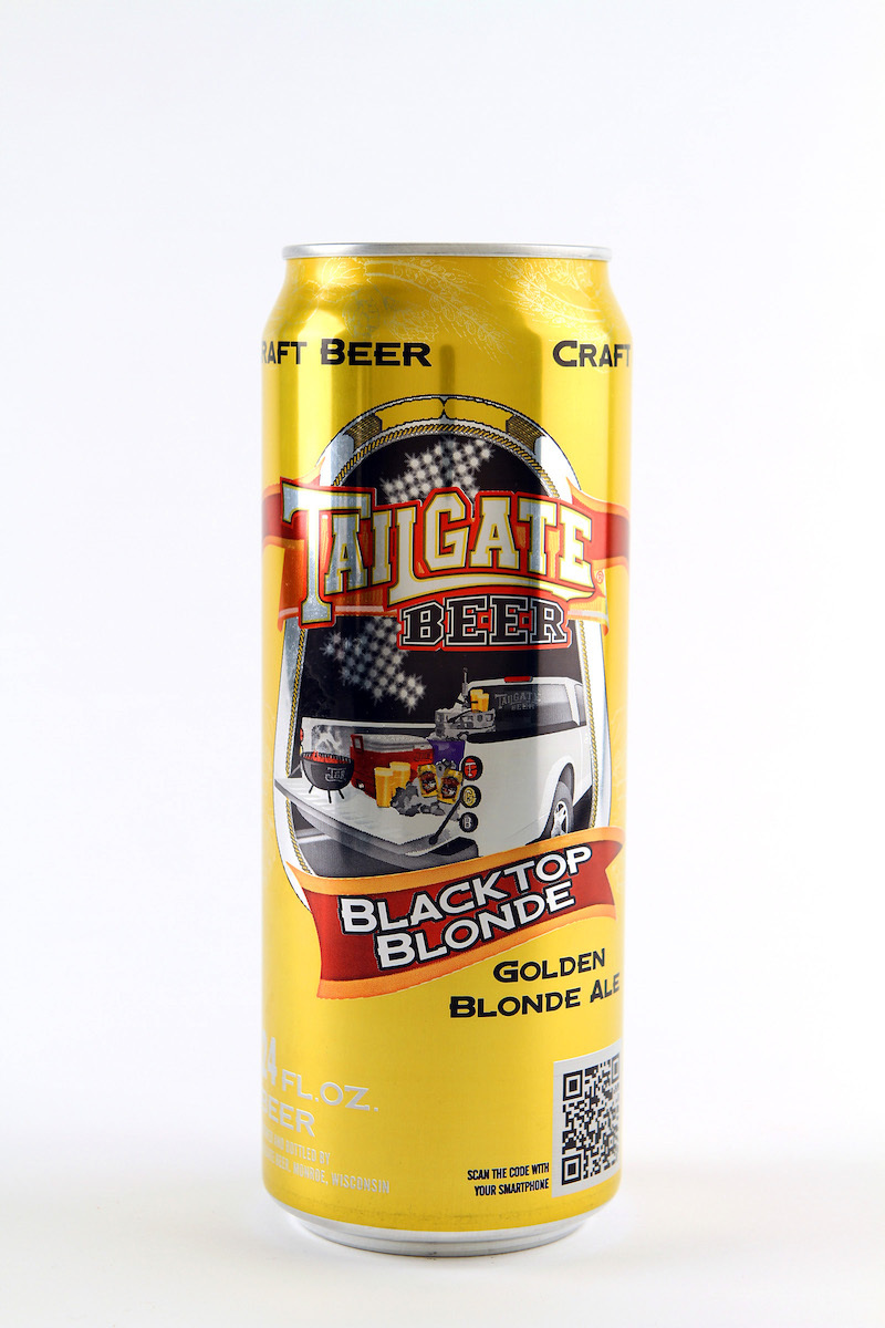 Tailgate Beer's Blacktop Blonde ale.