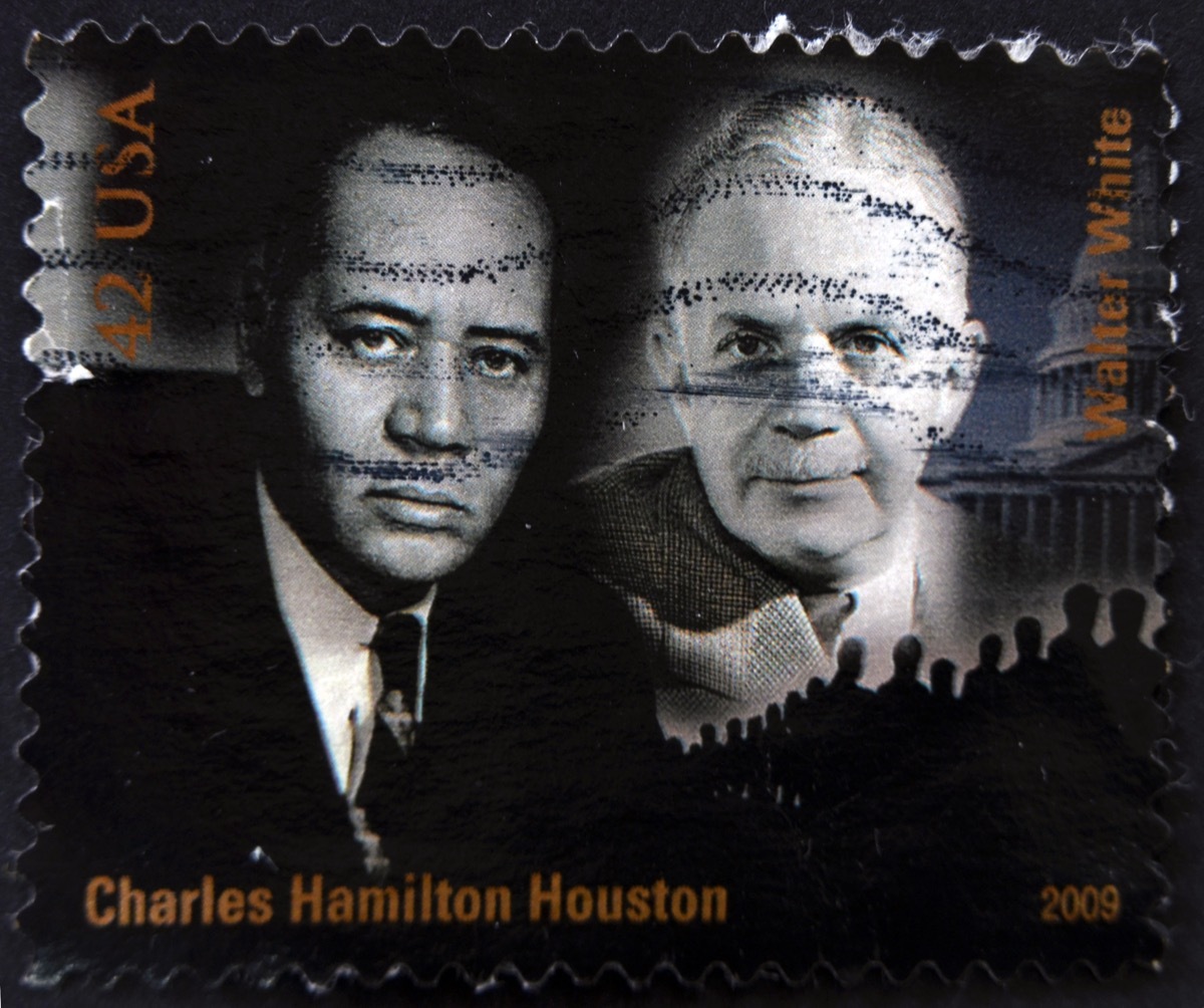 charles hamilton houston stamp