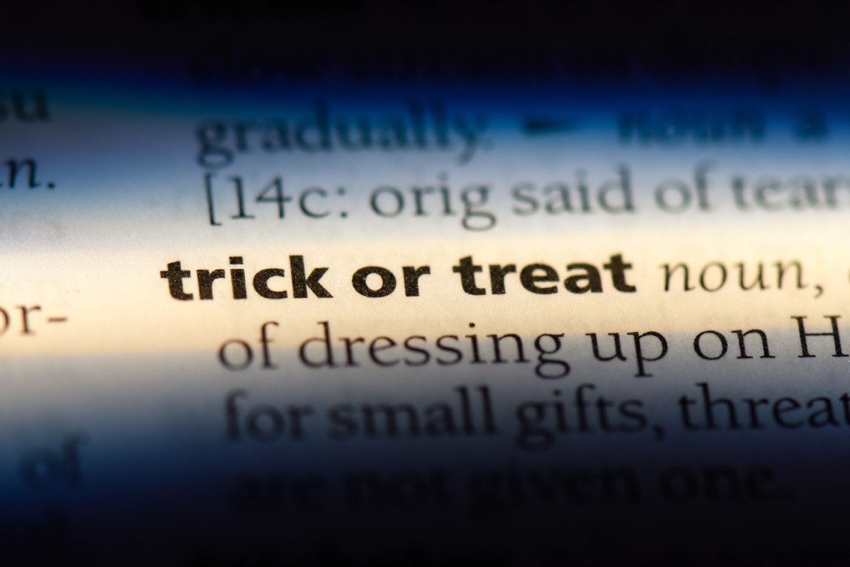 trick or treat definition 