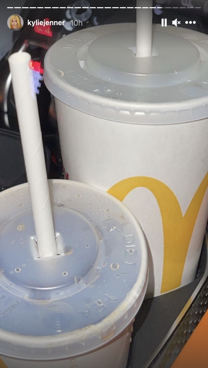 two sodas in mcdonald's cups