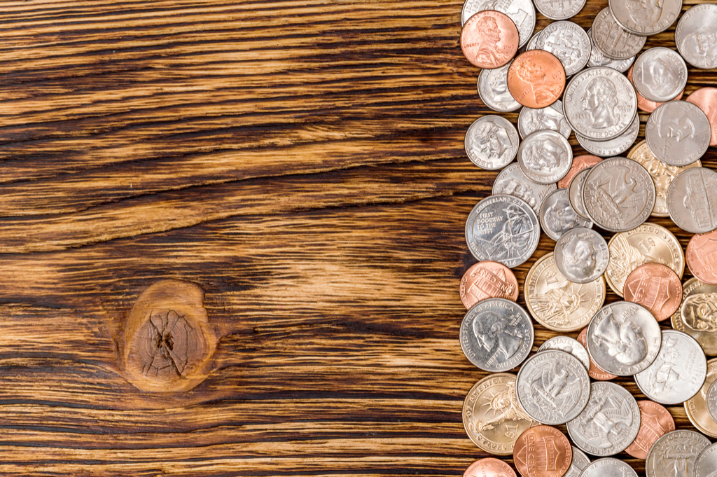 Coins on Table Money Facts
