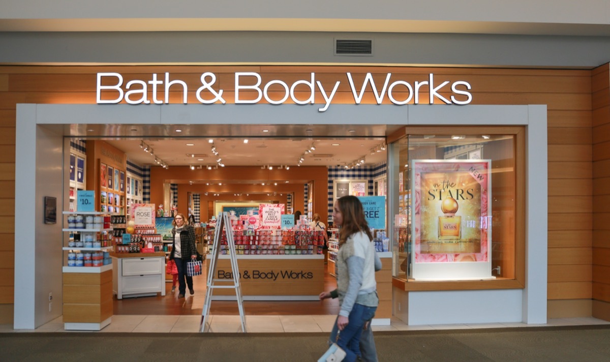 bath & body works store