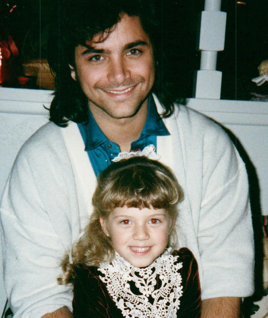 John Stamos and Jodie Sweetin in an old photo