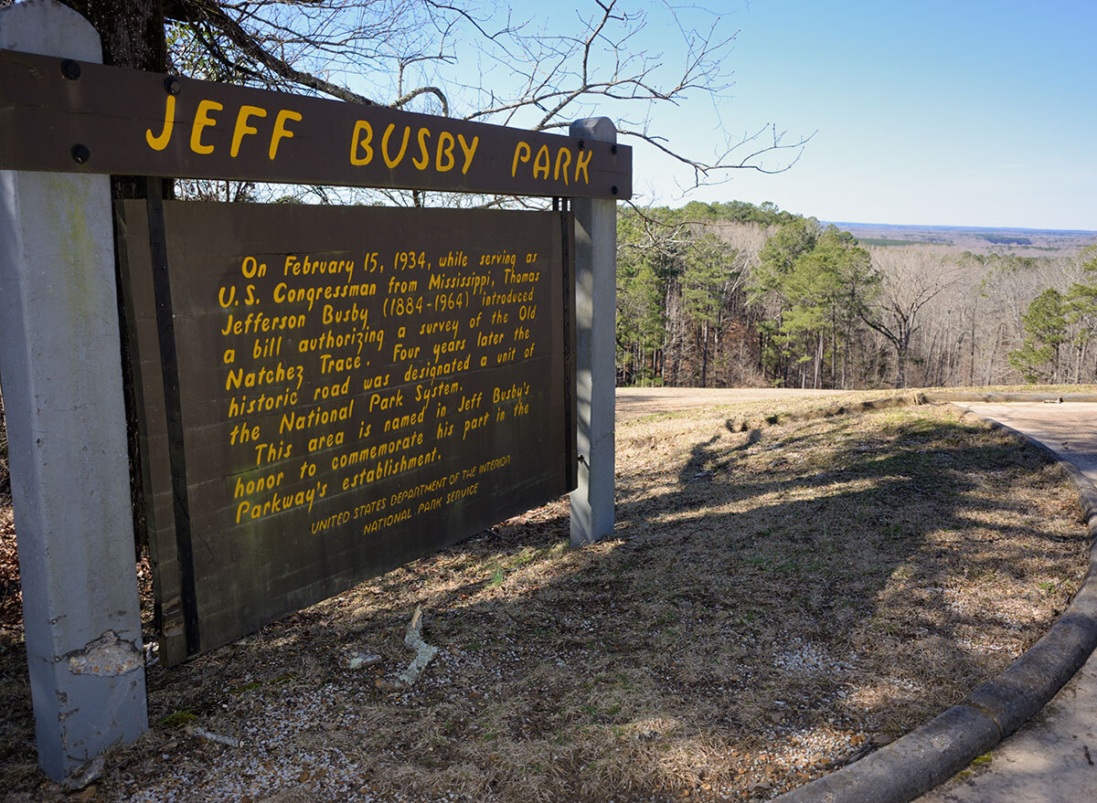 jeff busby park in mississippi