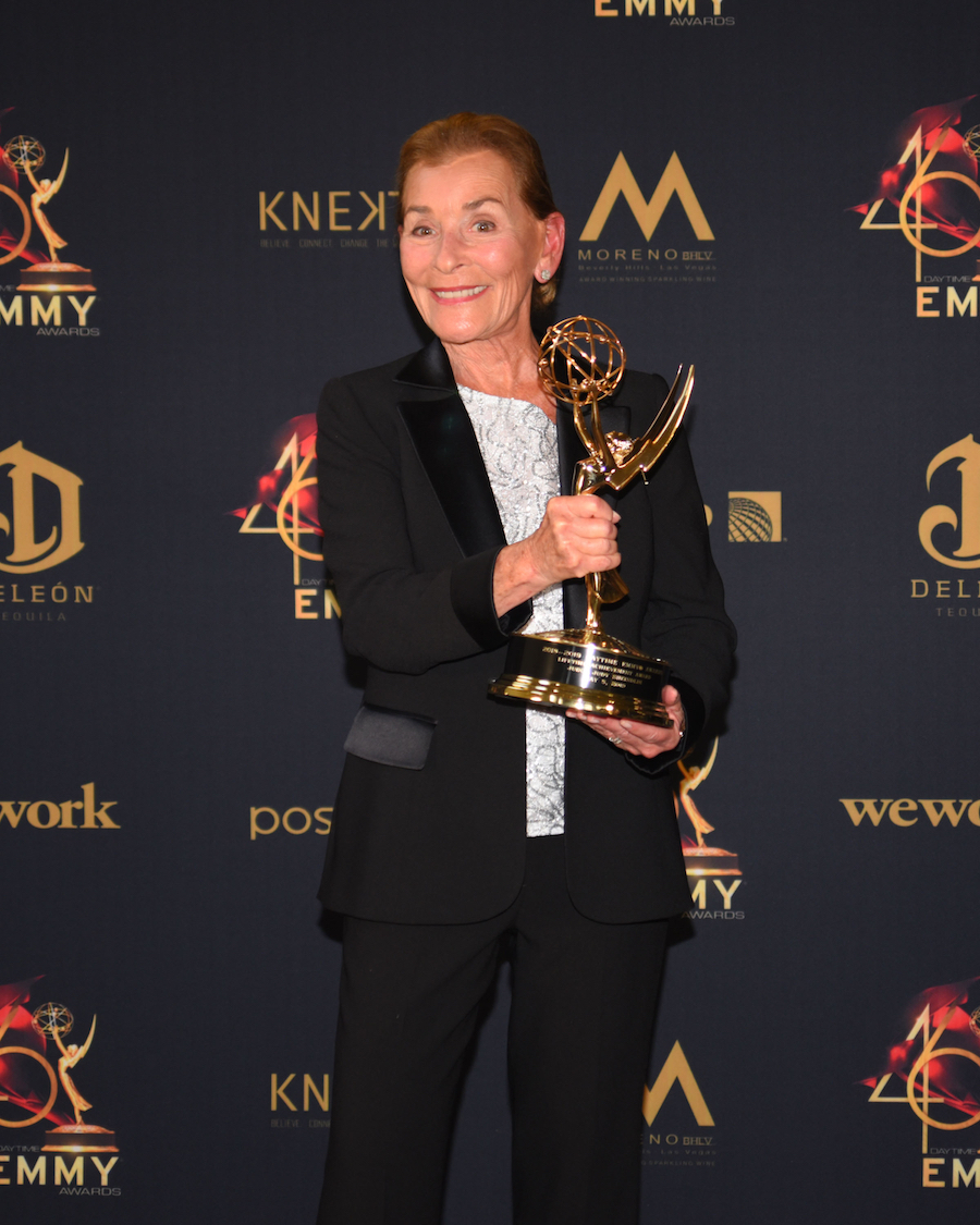 Judy Sheindlin at the 2019 Daytime Emmy Awards