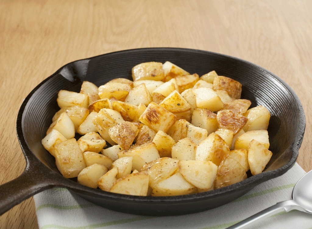 plate of home fries