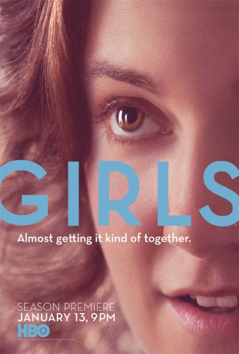 Girls season 2 poster HBO