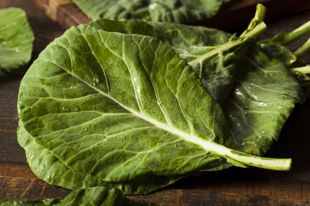 collard green Foods rid allergies