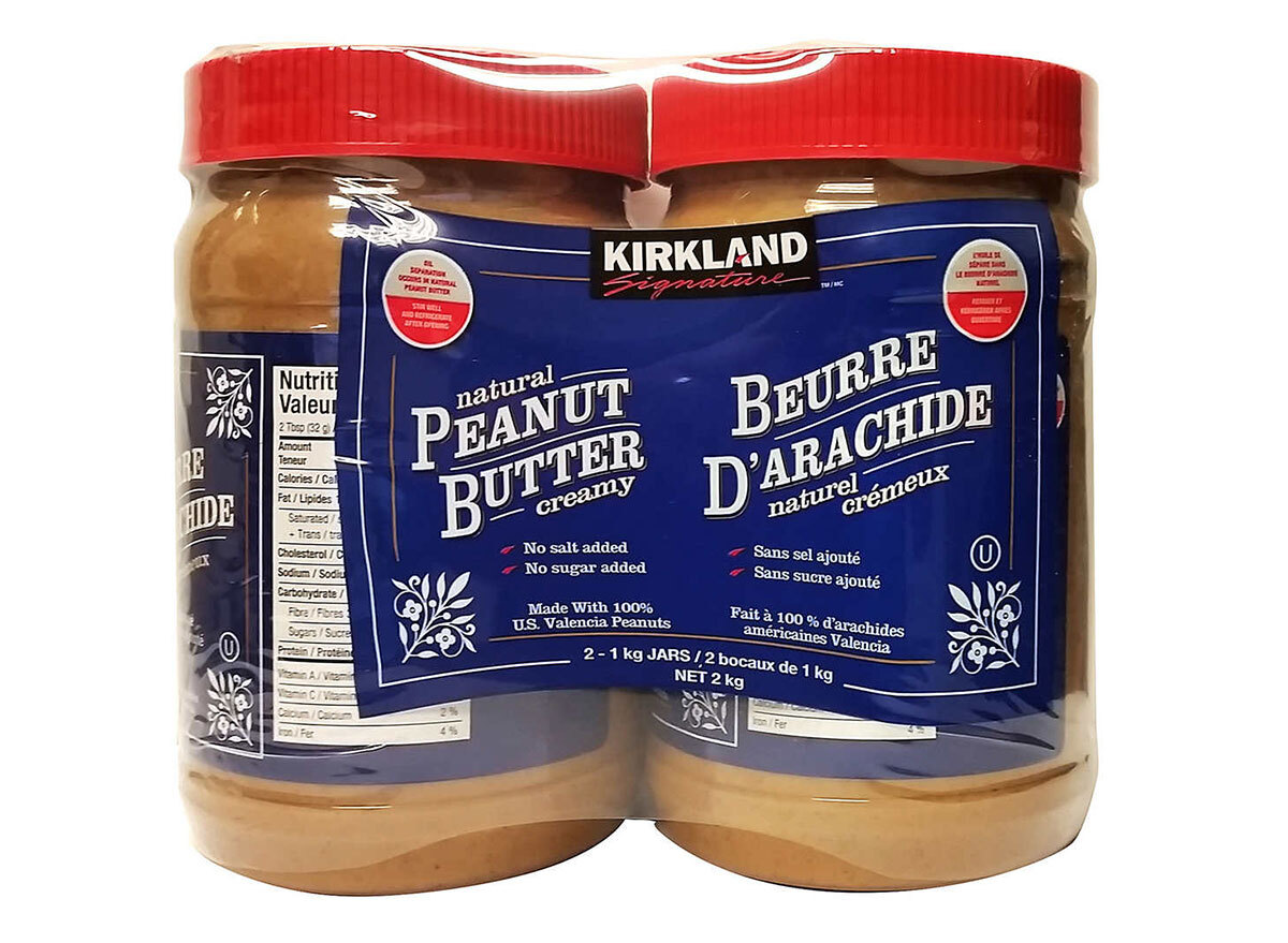 kirkland natural peanut butter