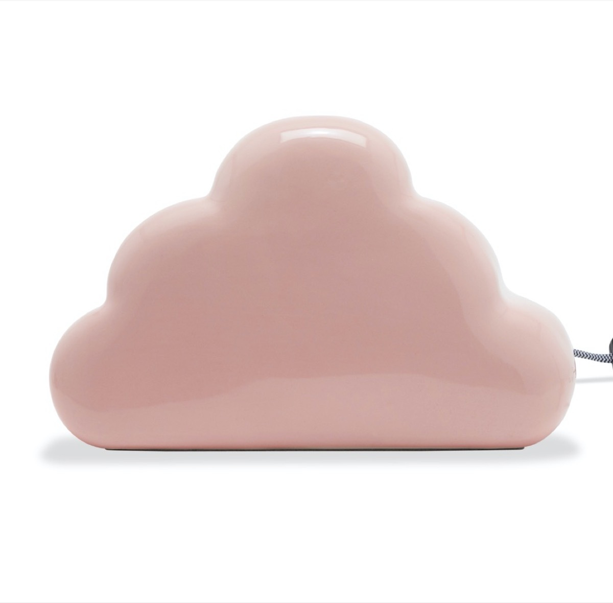 pink cloud-shaped lamp