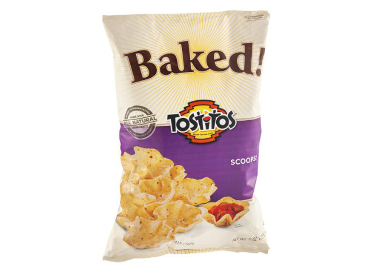 tostitos baked scoops chip bag