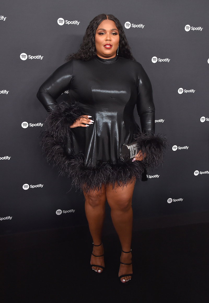 Lizzo at the Spotify Best New Artist 2020 Party