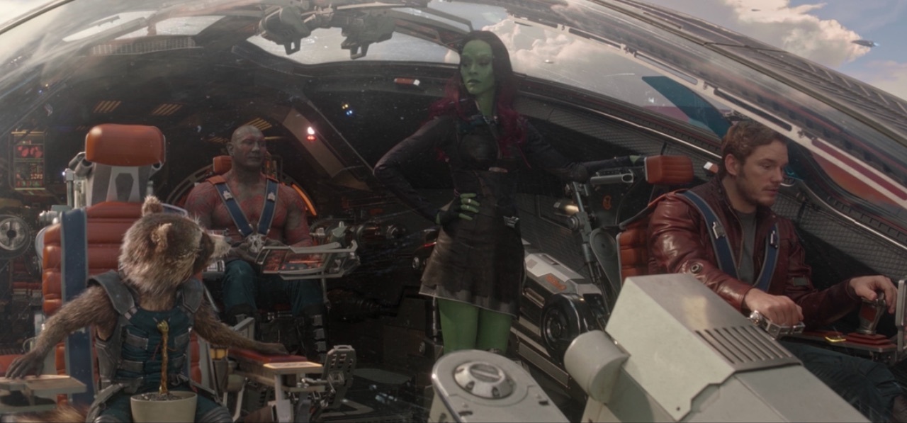 Guardians of the Galaxy final scene