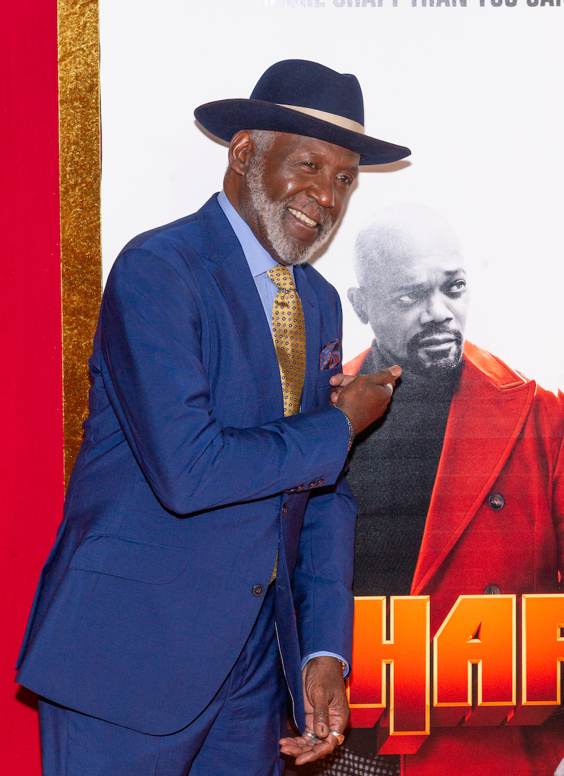 RIchard Roundtree at the premiere of 