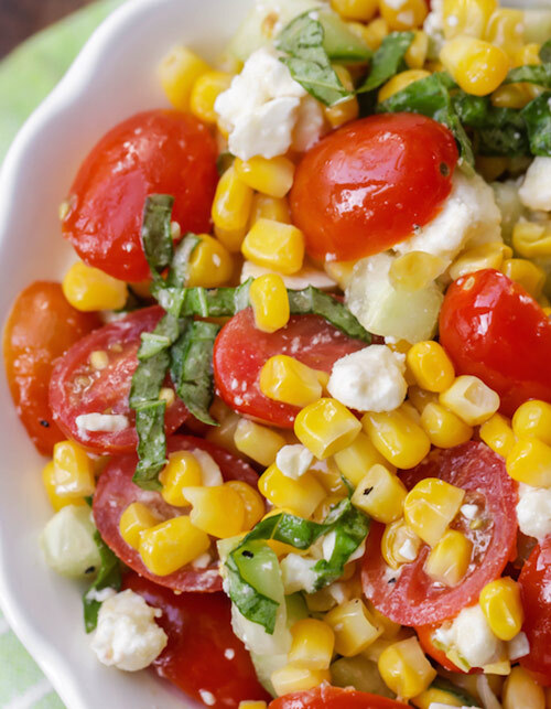 Frozen foods: summer corn salad