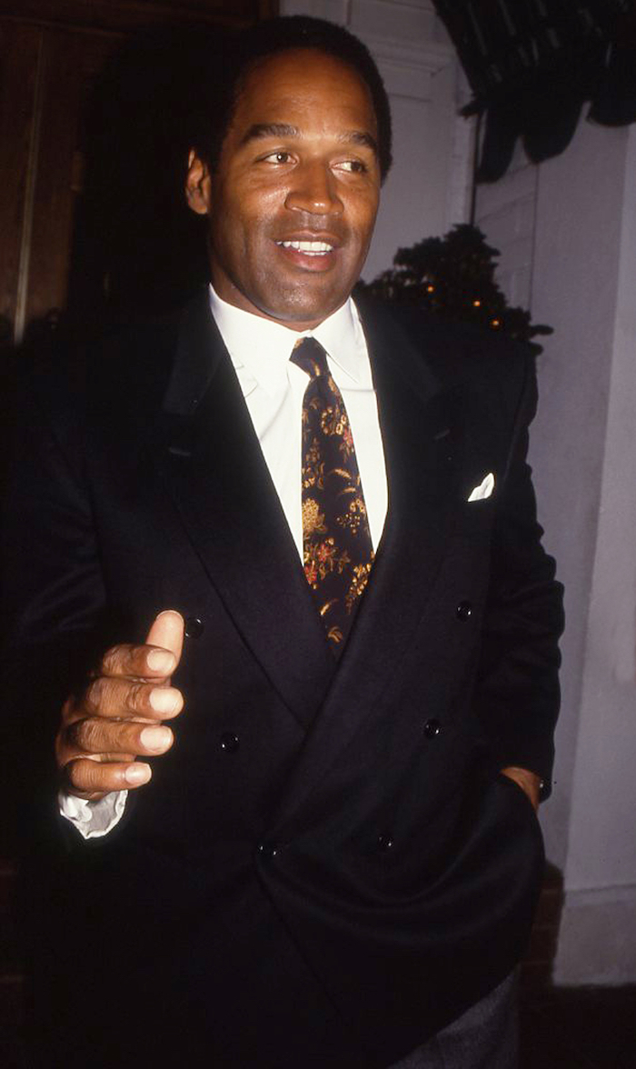 O.J. Simpson at an event in 1990