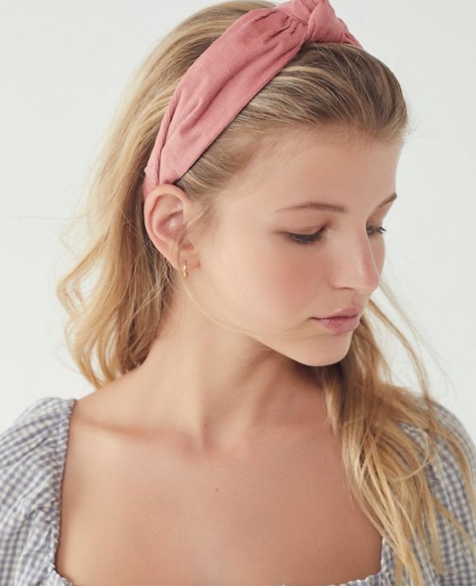 pink knotted headband, summer buys under $100