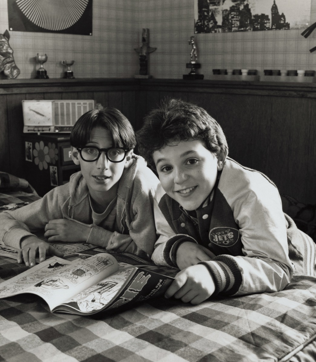 Fred Savage and Josh Saviano on 