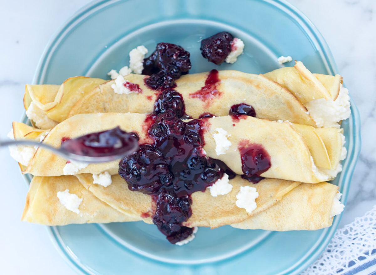 ricotta berry crepes healthy with nedi