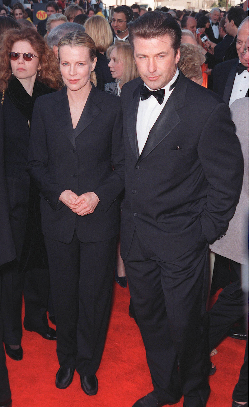 Kim Basinger and Alec Baldwin at the SAG Awards in 1999