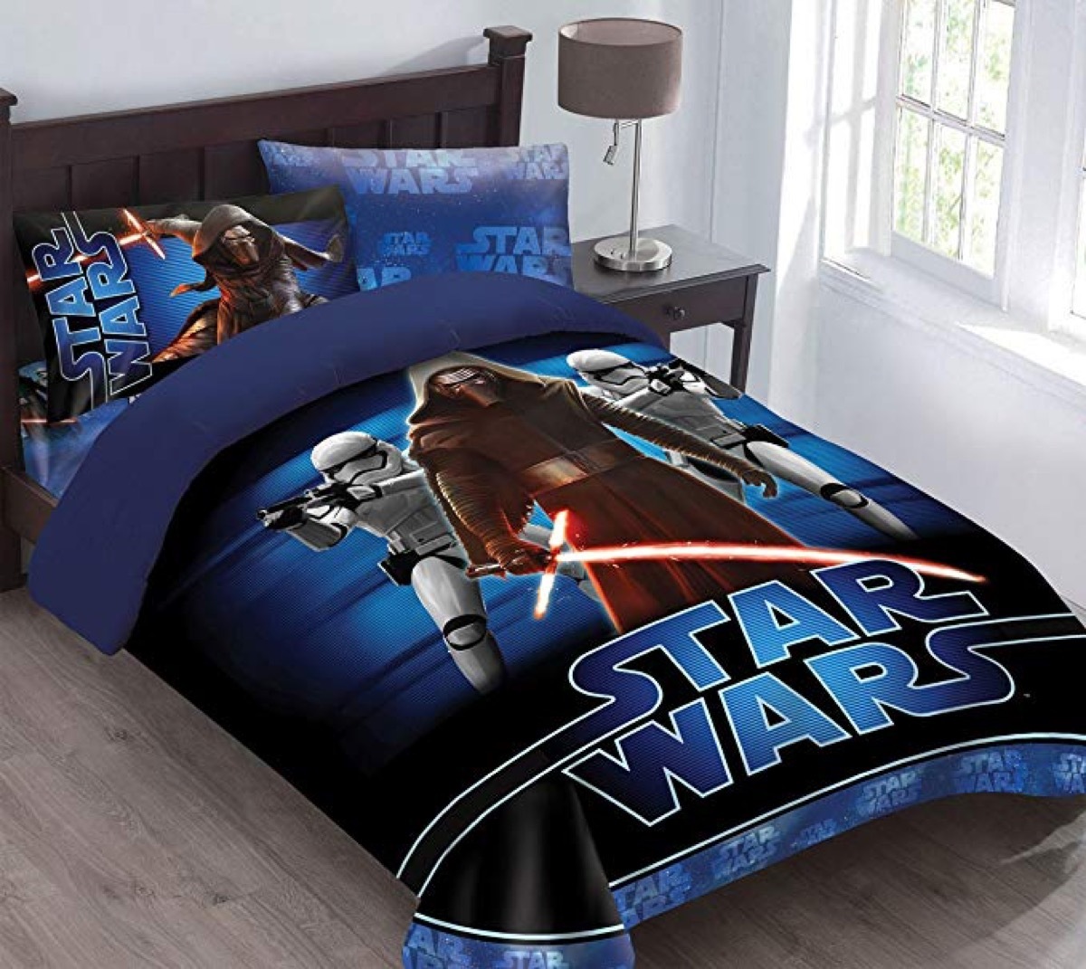 stars wars bed cover, no man over 40