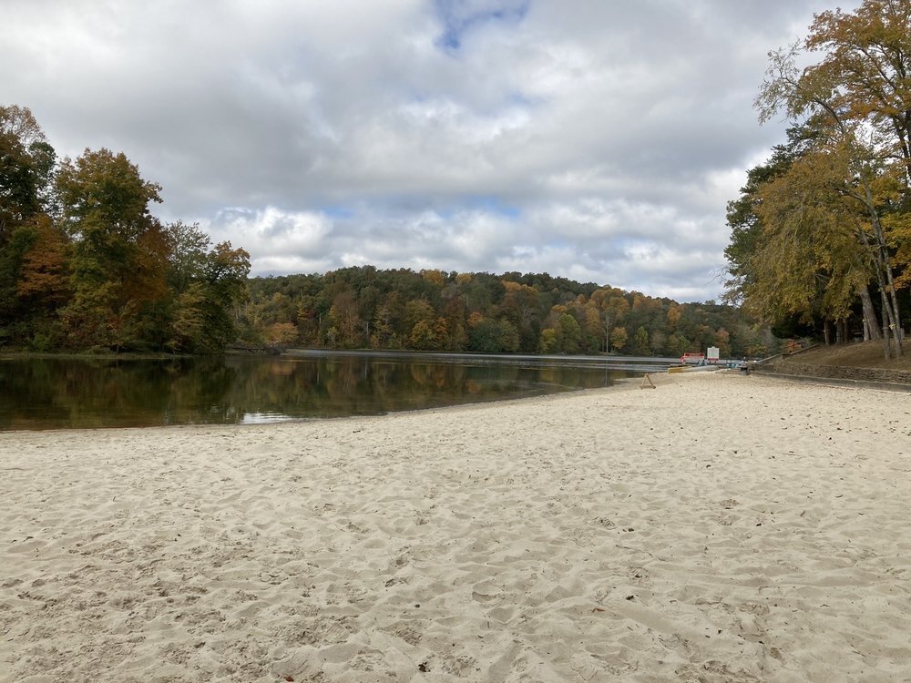 Pennyrile state park beach in Kentucky