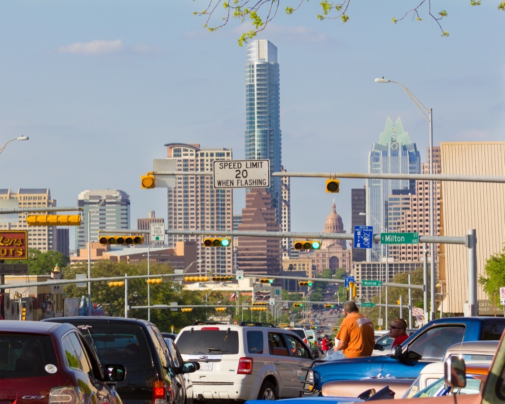 austin tx worst cities to drive in