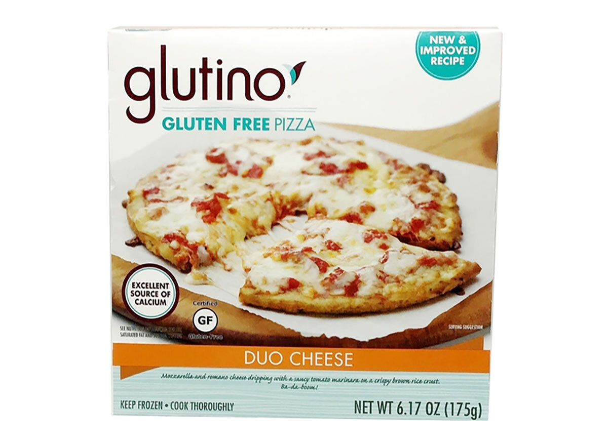 glutino frozen cheese pizza