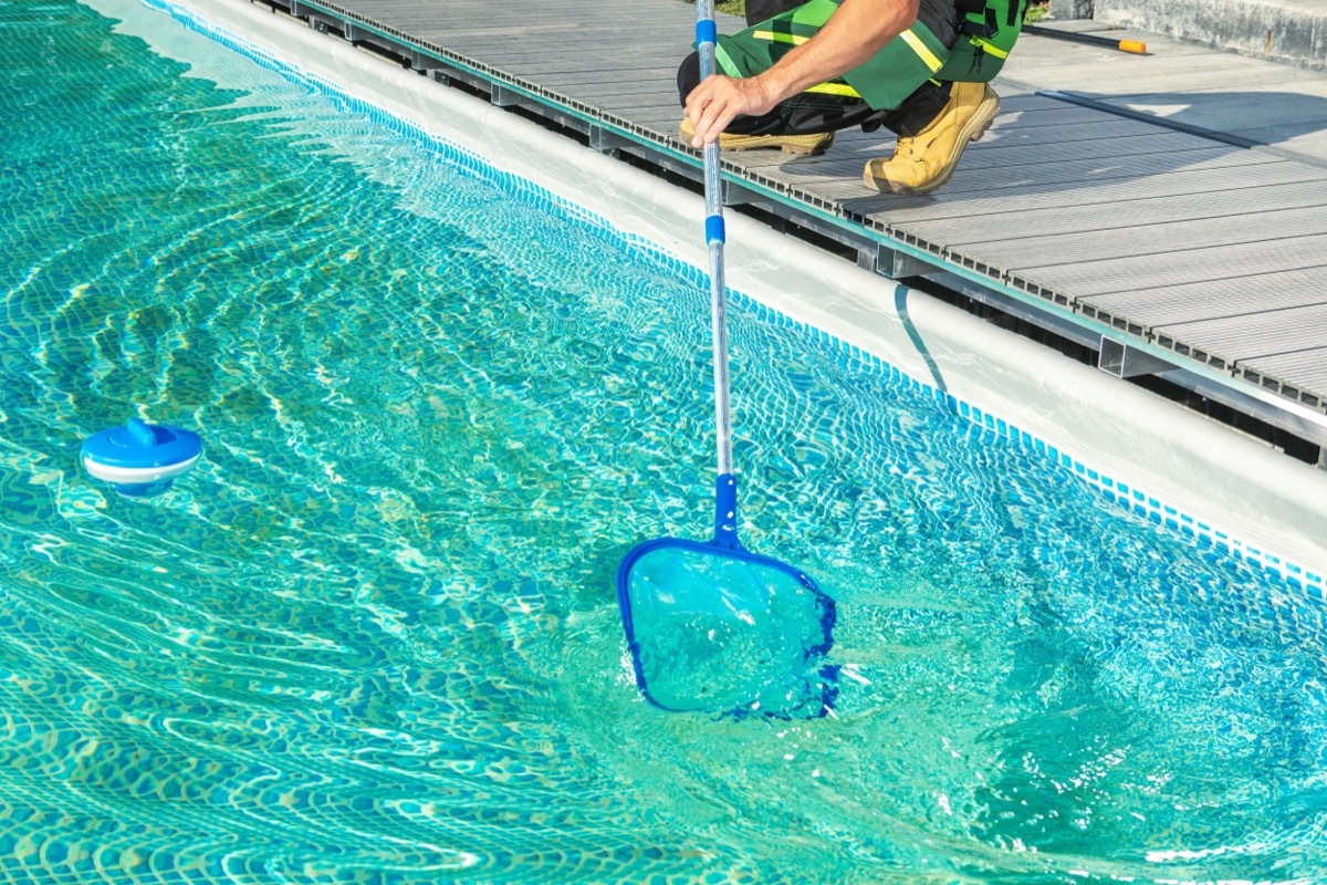 Cleaning Out the Pool