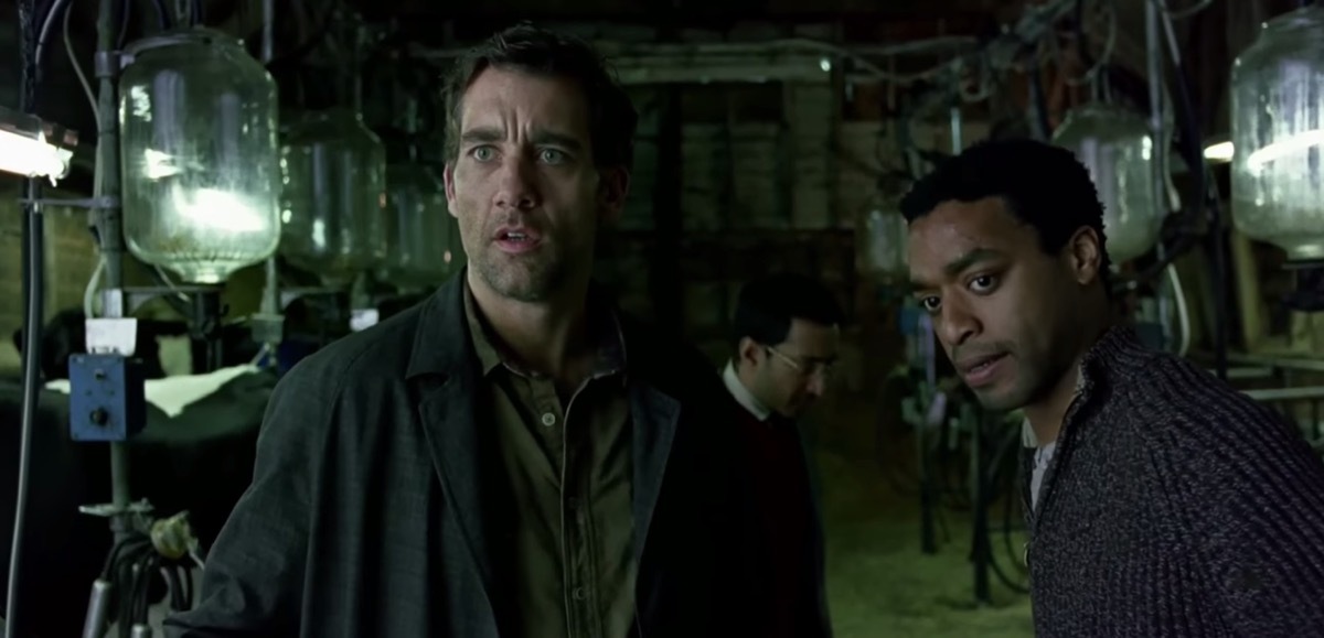 clive owen and clare hope ashitey in children of men