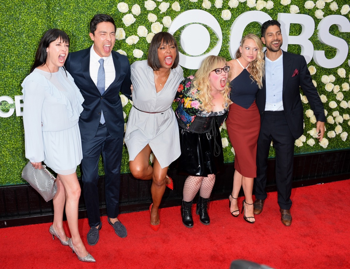 the cast of Criminal Minds at the CBS TV's Summer Soiree in 2017